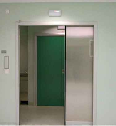 Radiology service double door / sliding / stainless steel TSCR3 Tané Hermetic