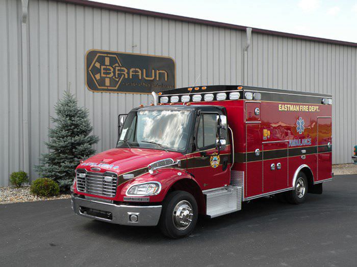 Emergency medical ambulance / type I / box Super Chief Braun Industries, Inc.