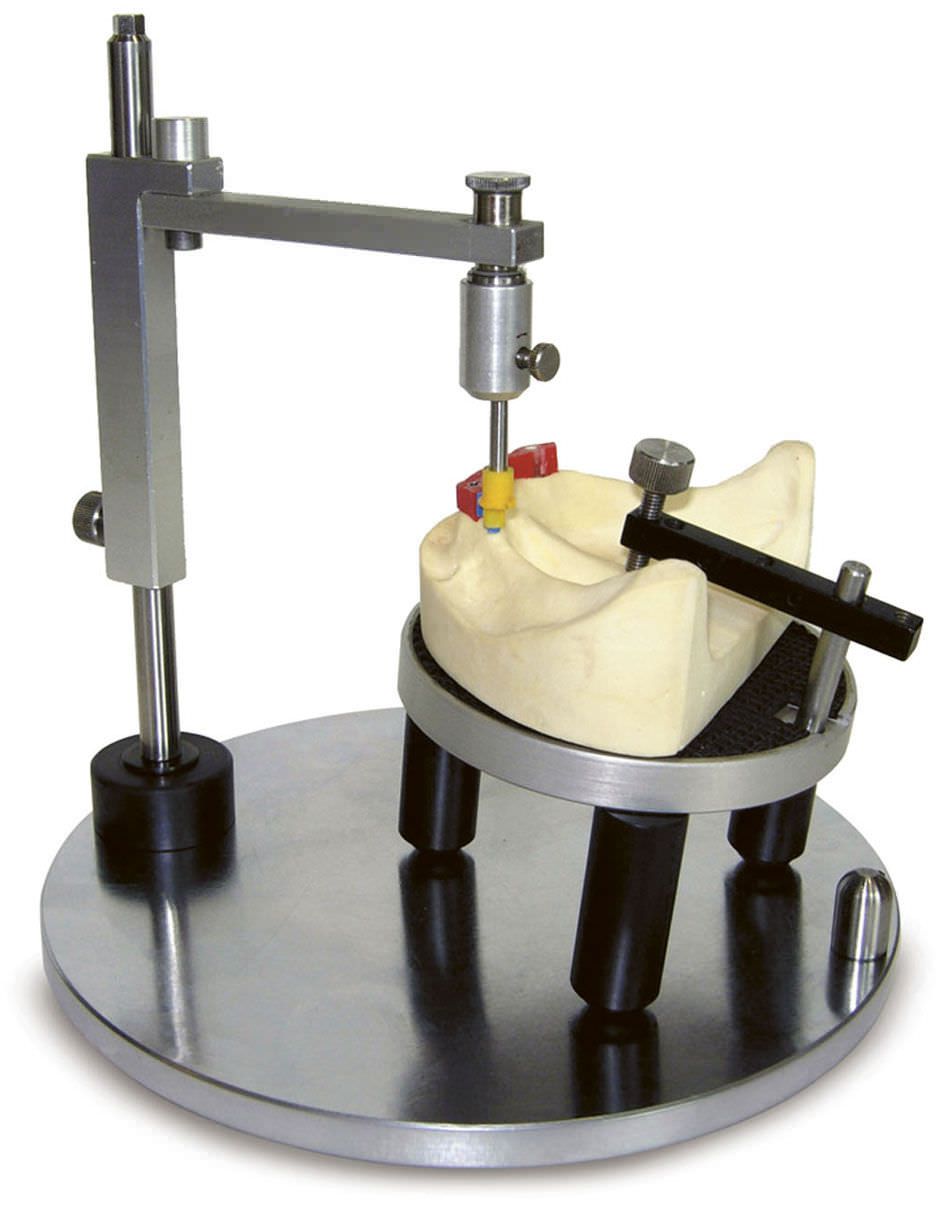 1-arm dental laboratory parallelometer BABY ART ARTIGLIO SNC