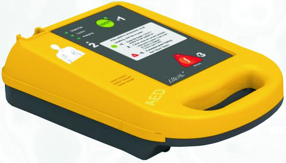 Semi-automatic external defibrillator 200 J - LPM-401 Life Plus Medical