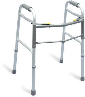 Height-adjustable walker / folding Airgo
