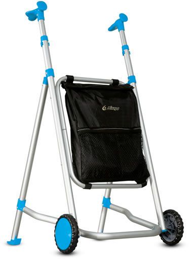 Folding walker / height-adjustable / with 2 casters Airgo® Euro Airgo