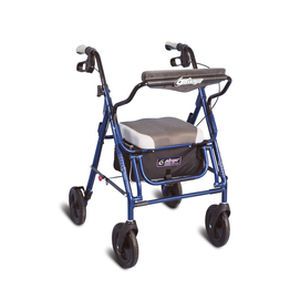 4-caster rollator / with seat / height-adjustable Airgo® Duo Airgo