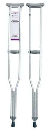 Axillary crutch / height-adjustable Airgo® Aluminum Airgo