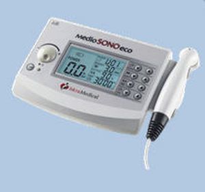 Ultrasound diathermy unit (physiotherapy) / 1-channel MEDIO SONO ECO / MEDIO SONO 2 ECO - 1/3 MHz Iskra Medical