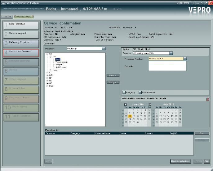 Management software / medical / for hospitals VIS VEPRO