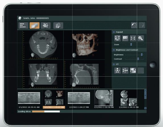 Viewing software / diagnostic / data management / for dental imaging i-Dixel Web Morita