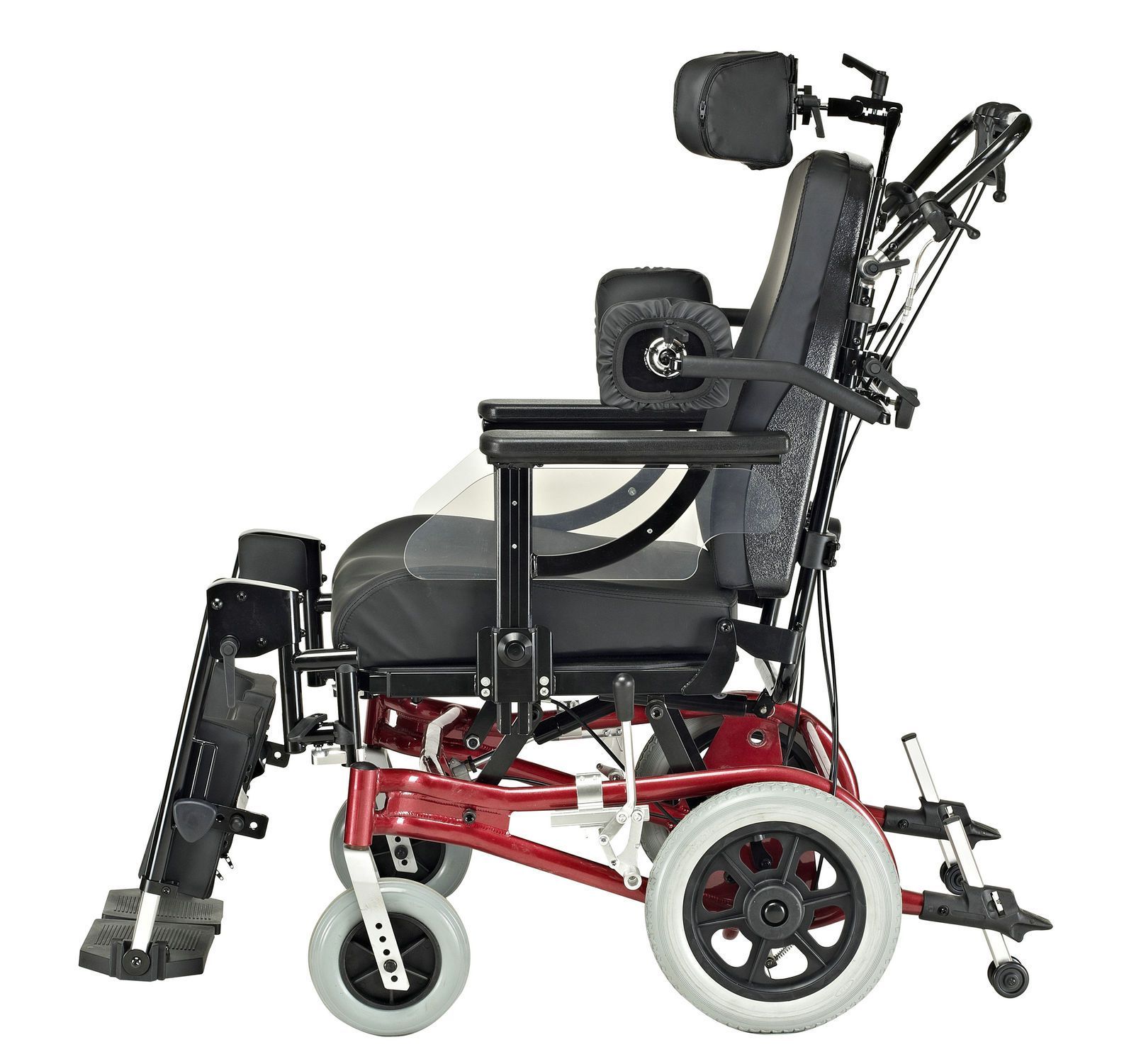 Passive wheelchair / reclining / with headrest / with legrest JY-281 Guangdong Shunde Jaeyong Hardware