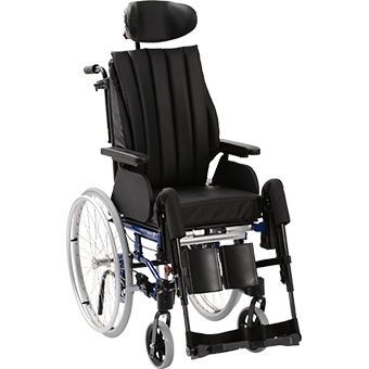 Passive wheelchair / with headrest Netti 4U Comfort FA Alu Rehab