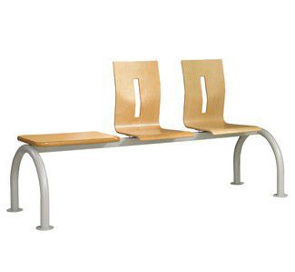 Waiting room seat / with table / with backrest / 2 seater 160 kg | Skania RSSK-TSS, RSSK-TSSM Teal