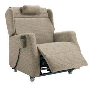 Medical sleeper chair / on casters / reclining / tilting / with legrest WESTON1, WESTON3 Teal