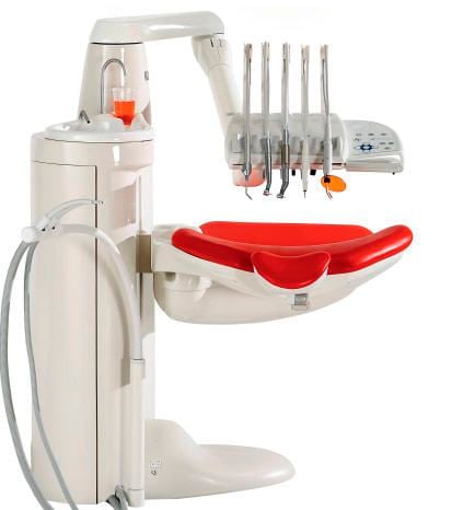 Compact dental treatment unit K2 ONE AIREL - QUETIN