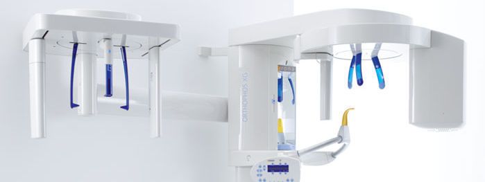 Panoramic X-ray system (dental radiology) / cephalometric X-ray system / digital ORTHOPHOS XG 5 SIRONA France