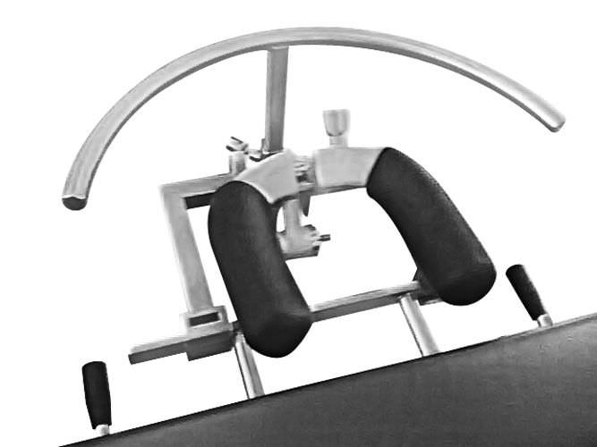 Headrest support / operating table / ophthalmic surgery / surgery BARRFAB