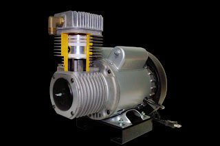 Dental air compressor / piston / oil-free 150 head group Swarm-Top