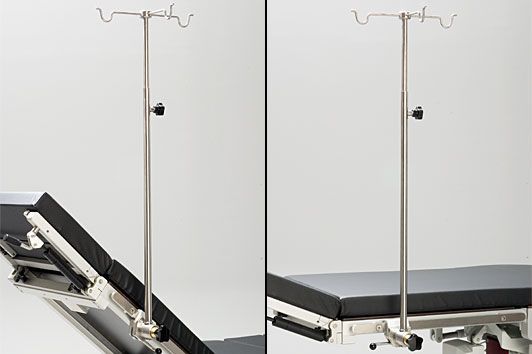 3-hook IV pole / rail-mounted 10-400 Reison Medical