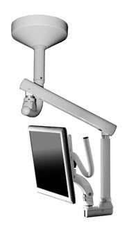 Surgical monitor support arm / ceiling-mounted 1300-C Forest Dental