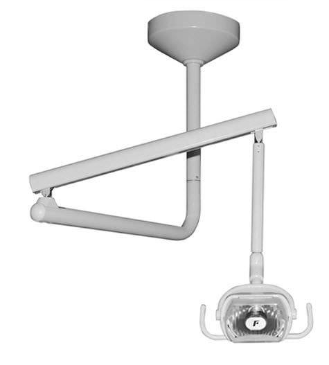 Ceiling-mounted dental light / 1-arm 9080-C Forest Dental