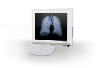 Antibacterial medical panel PC / with touchscreen / fanless Esinomed