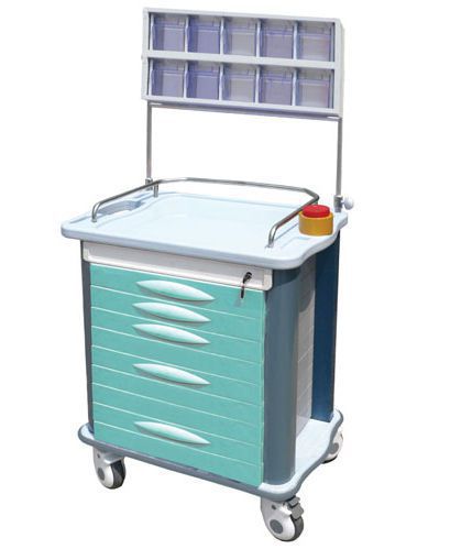 Anesthesia trolley / with shelf unit AT-82021B Nanjing Joncn Science & technology Co.,Ltd