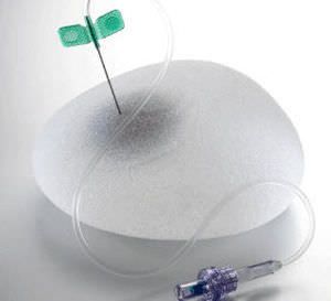 Breast cosmetic implant / anatomical / silicone Natrelle® Allergan