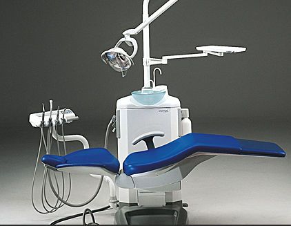 Orthodontic treatment unit with electro-mechanical chair CORAL Fedesa