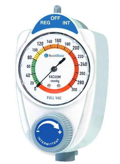 Vacuum regulator / plug-in type / continuous / intermittent 0 - 300 mmHg Beacon Medaes