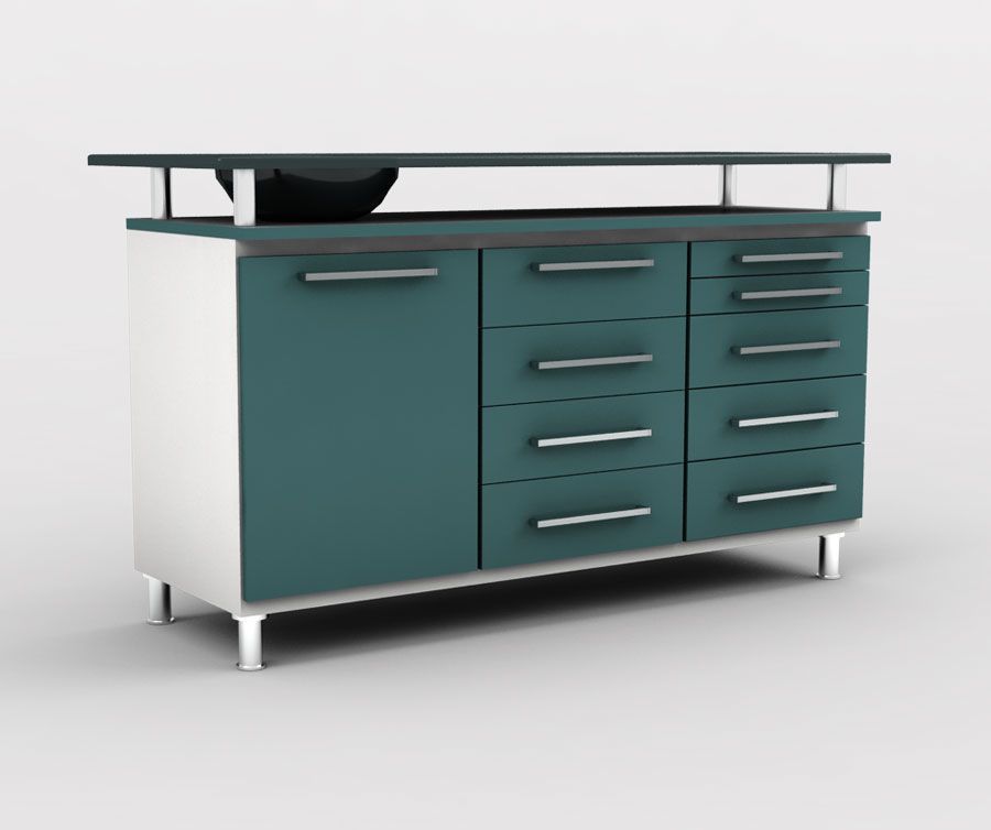Storing cabinet / dentist office / with tray / with drawer SP4 VeraDenta