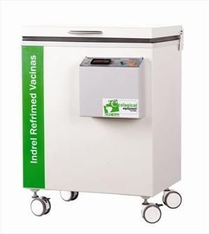 Pharmacy refrigerator / on casters / 1-door CI 3D Indrel a.