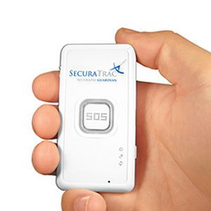 Panic button alert system / hand-held / with geolocalization SecuraPAL Guardian™ SecuraTrac