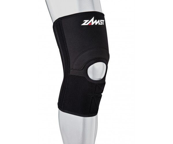 Knee sleeve (orthopedic immobilization) / open knee / with patellar buttress / with flexible stays ZK-3 Nippon Sigmax
