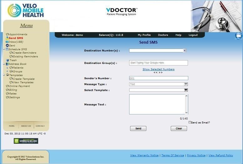 Teleconsultation software Velo Mobile Health