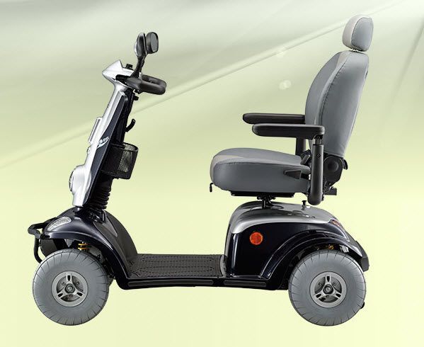 4-wheel electric scooter 8 mph | MAXI XLS - EQ40BC Kymco