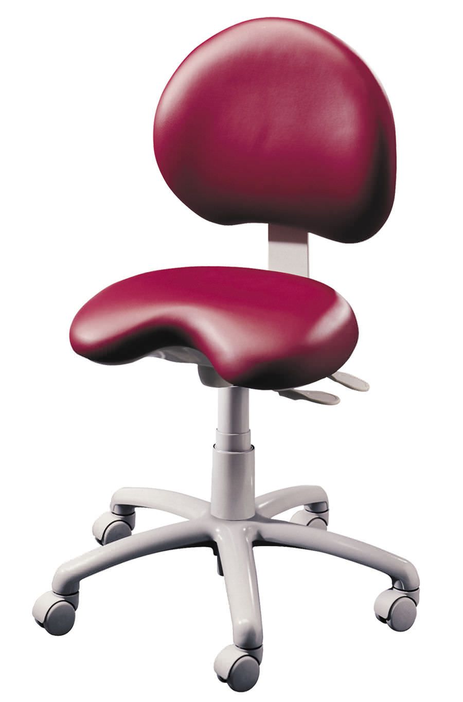 Dental stool / on casters / height-adjustable / with backrest 9000 Brewer Company (The)