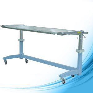 Surgical examination table / on casters / X-ray transparent PLXF150 Nanjing Perlove Radial-Video Equipment