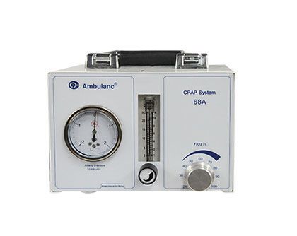 Emergency ventilator / transport / CPAP / infant 68A Ambulanc