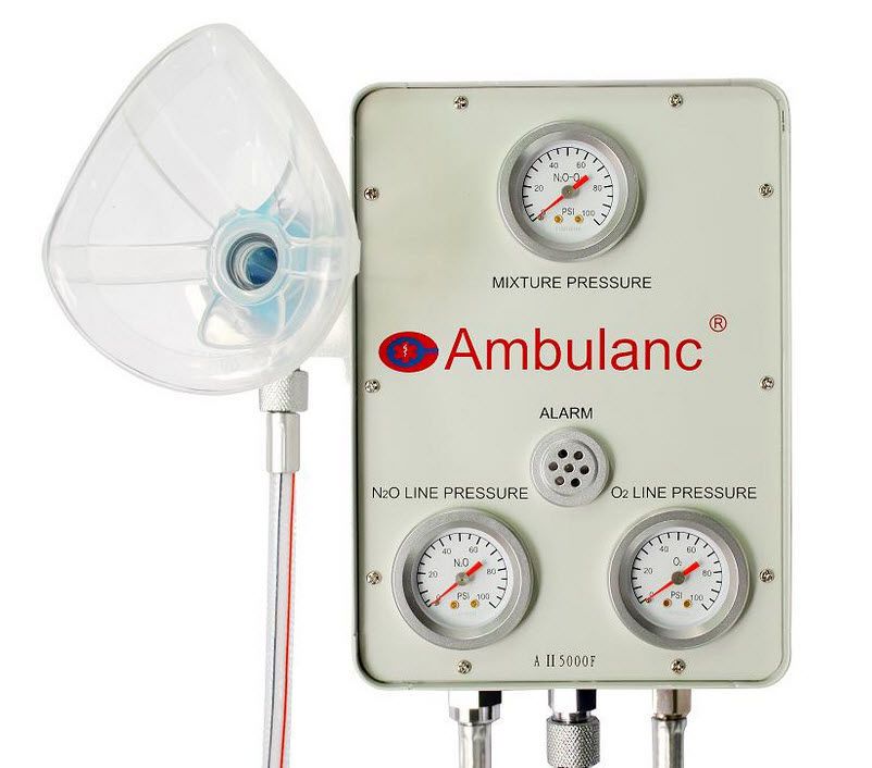 Sedation machine wall-mount AII5000F Ambulanc