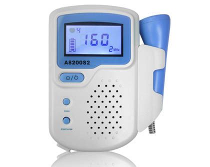 Fetal doppler / pocket / with heart rate monitor 60 - 210 bpm, 2 MHz | A8200S2 Ambulanc