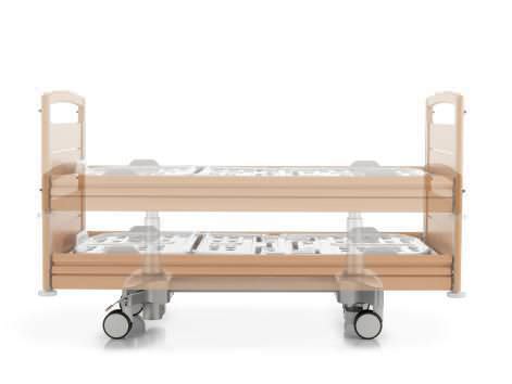 Nursing home bed / electrical / on casters / reverse Trendelenburg 500 series Doimo Mis srl