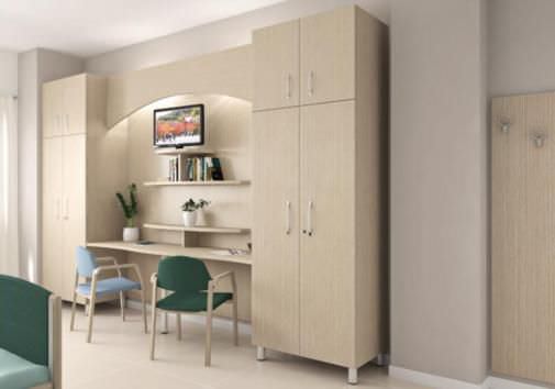 Hospital ward furniture set Mitika series Doimo Mis srl