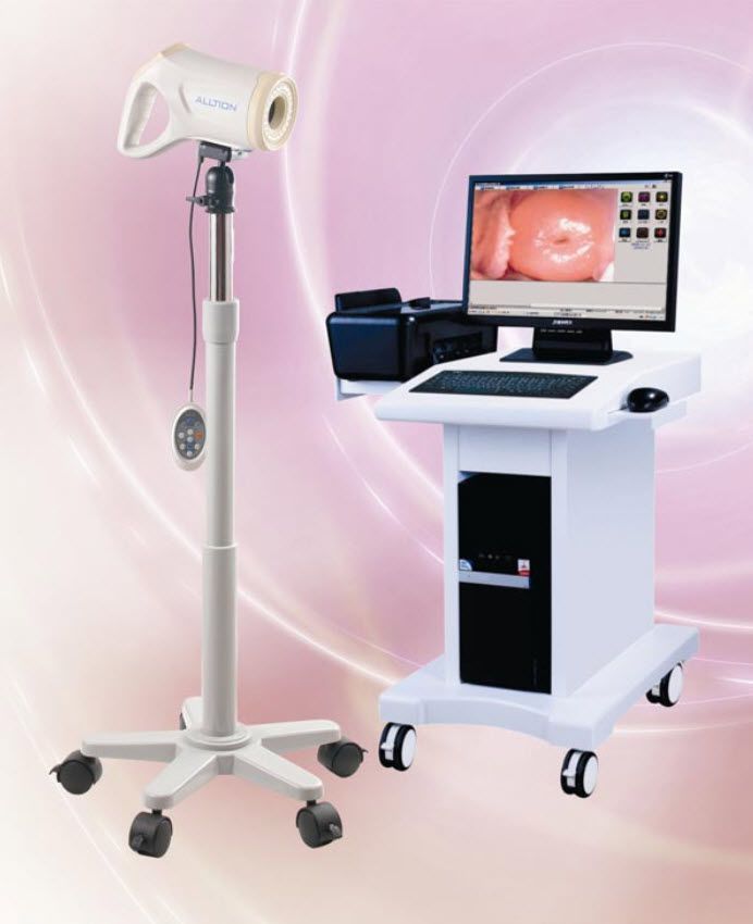 Video colposcope / mobile / with video monitor AC-4000 series Alltion (Wuzhou)