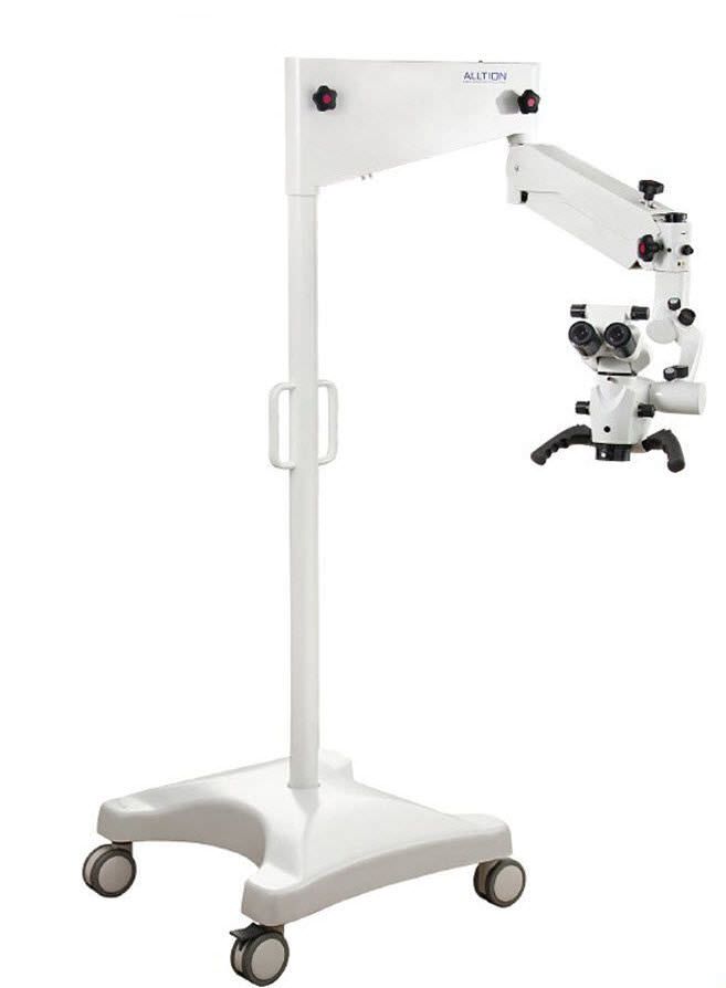 (surgical microscopy) / examination microscope / for dental examination / mobile AM-4604 Plus Alltion (Wuzhou)