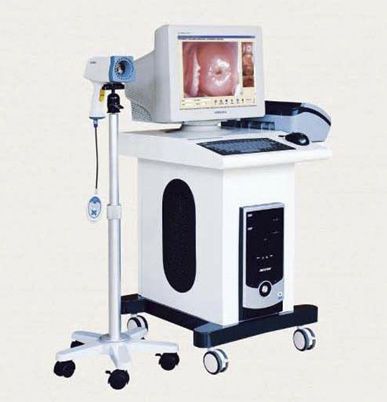 Video colposcope / mobile / with video monitor ACKN-2200/2200A Alltion (Wuzhou)