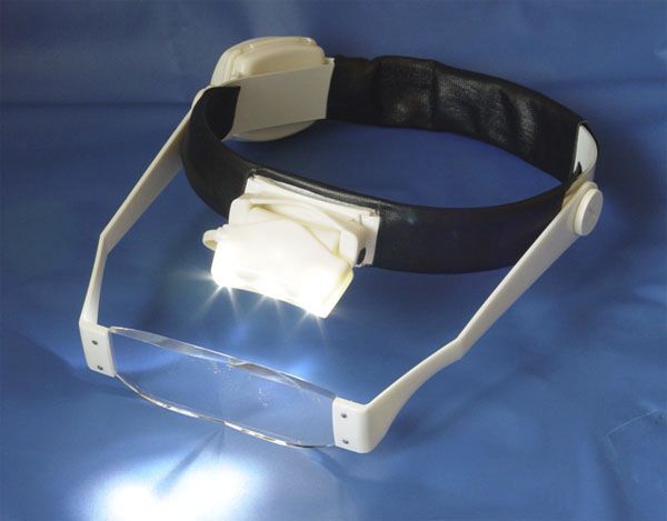 Magnifying loupe with headlamp / headband AL-2 Alltion (Wuzhou)