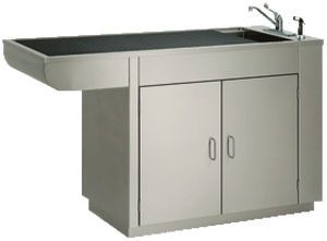 Veterinary examination table / fixed / with bath 109-7327-00, 109-7467-00 VSSI