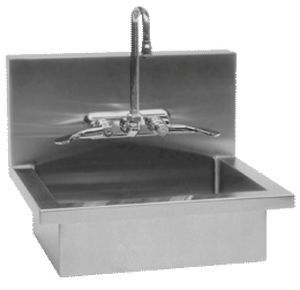 Stainless steel surgical sink / 1-station 106-1100-00 VSSI