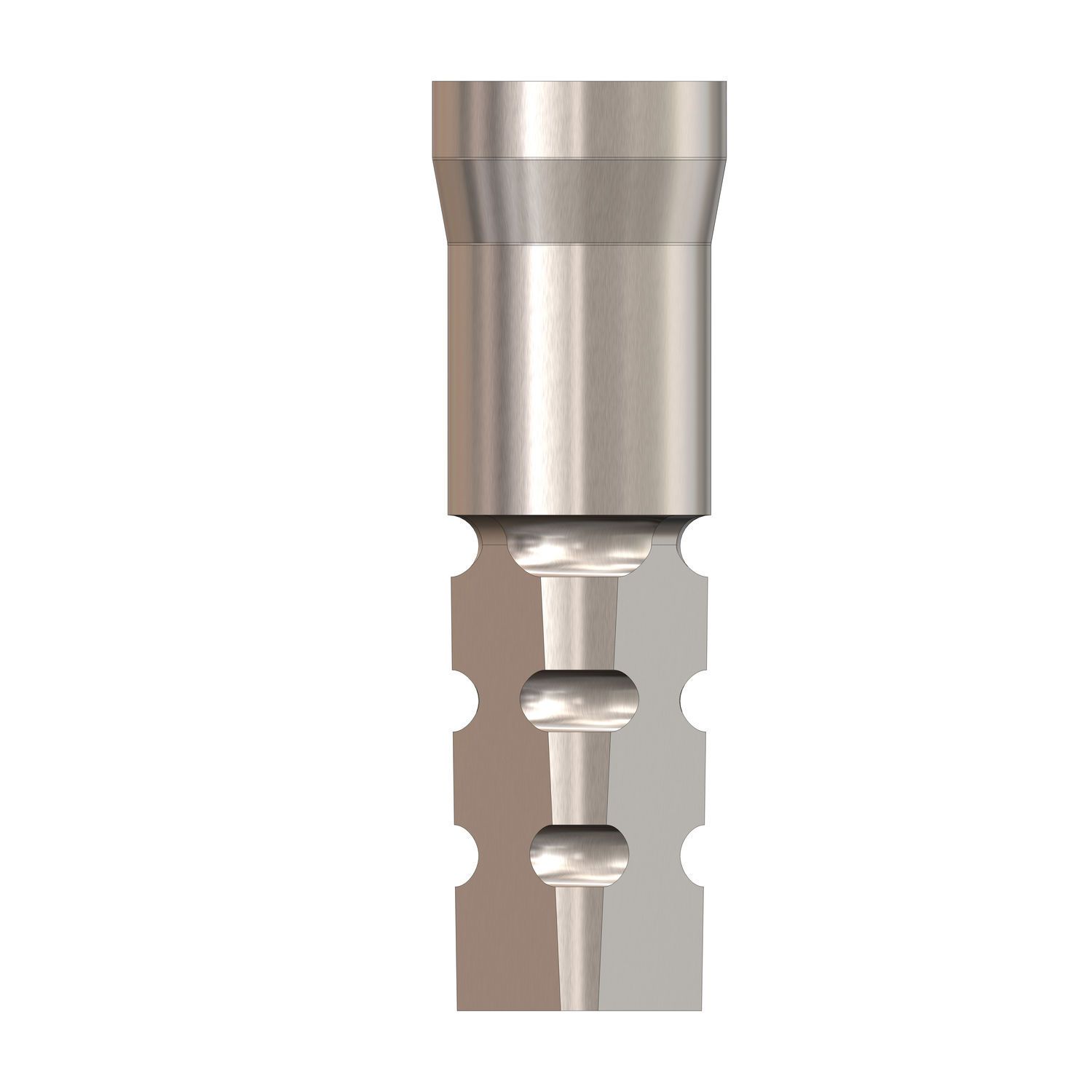 Straight dental implant analog / stainless steel CO-8040 Cortex-Dental Implants Industries Ltd.