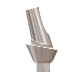 Anatomical implant abutment / angulated / titanium 15° | CO-9x15 series Cortex-Dental Implants Industries Ltd.