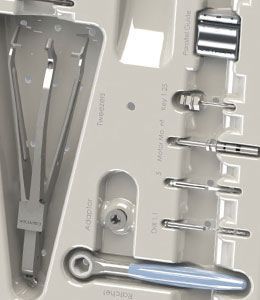 Implantology instrument kit Easy2Fix CK-0030 Cortex-Dental Implants Industries Ltd.
