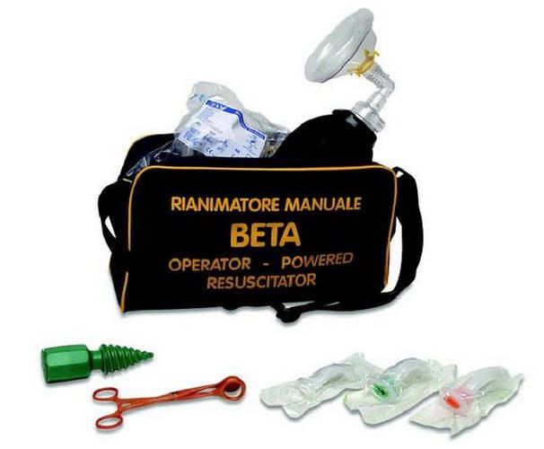 Manual resuscitation medical kit 742/00 CARLO DE GIORGI SRL